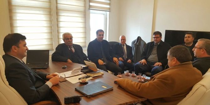 Stk Temsilcilerinden Müdür Ayhan’a Ziyaret