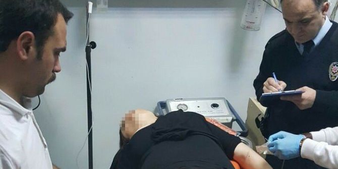 Bıçaklı Saldırıya Uğrayan Kadın Hastanelik Oldu