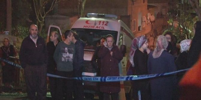 Eyüp’te Gecekondu Yangını