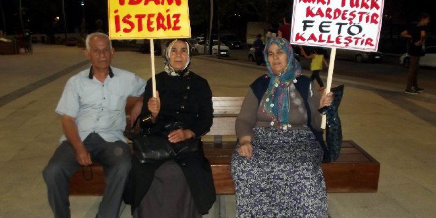 Şehit Aileleri Ve Gazilerden Darbe Girişimine Tepki