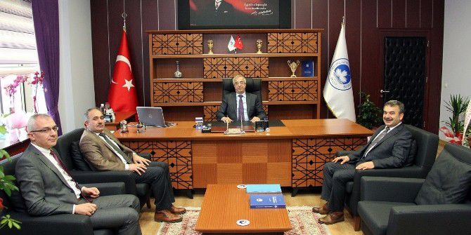 İlçe Ve Belde Belediye Başkanlarından Rektör Şengör’e Hayırlı Olsun Ziyareti