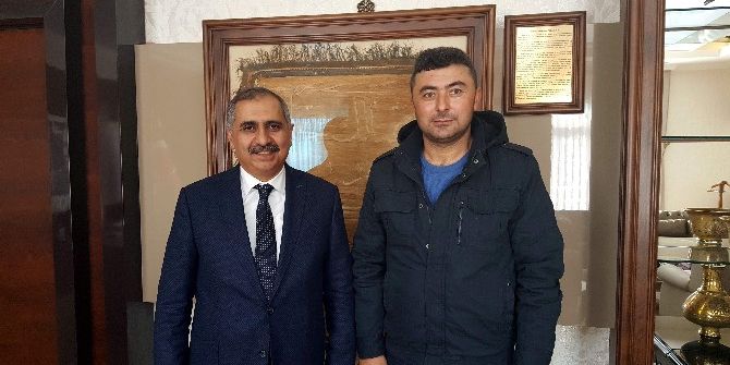 El Bab Gazisi Aydınlı Askerden Vali Koçak’a Ziyaret