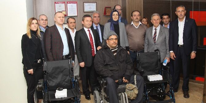 Çtso’dan Akülü Tekerlekli Sandalye Desteği