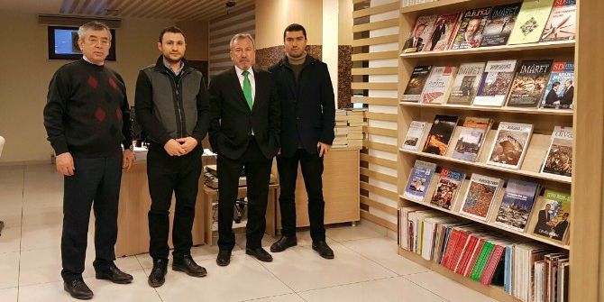 Akademisyenlerden Şehir Kütüphanesine Ziyaret