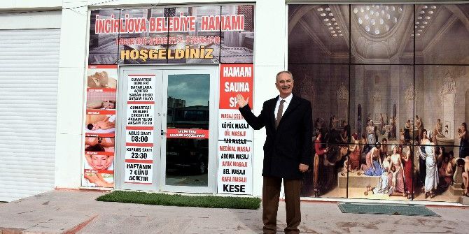 İncirliova’da Yılların Sorunu Hamam Artık Tamam