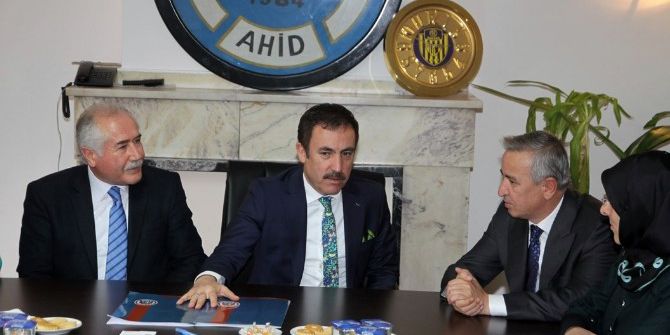 Ankara Milletvekili Aydın Ünal, Ahid’i Ziyaret Etti