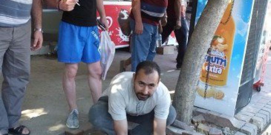 Burhaniye’de Suyun Boşa Akma Tepkisi