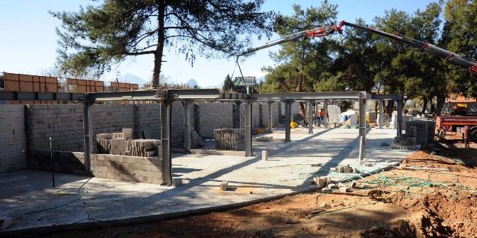 Tek Sarnıç Kent Parkı Yenileniyor