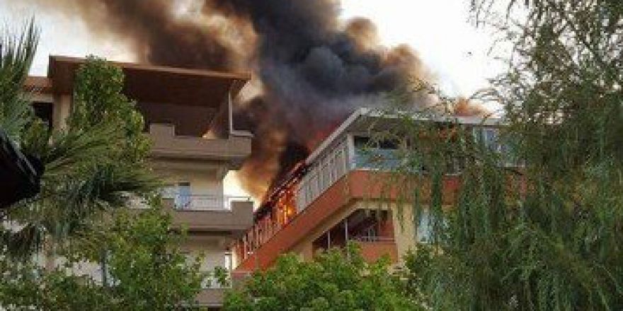 Soma’da Korkutan Yangın