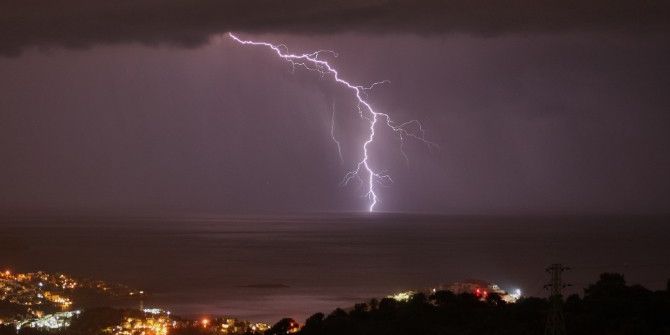Bodrum’da Sağanak Yağmur