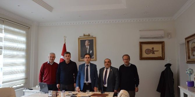 Türk Kızılayı Çifteler Şubesinden Kaymakam Ağca’ya Hoş Geldin Ziyareti