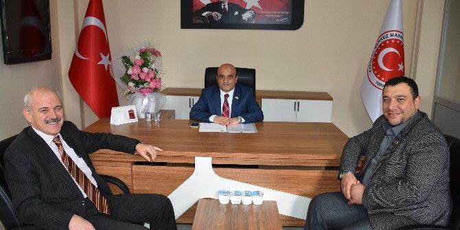 Genel Sekreter Uzun’dan, Muhtarlar Derneği’ne Ziyaret