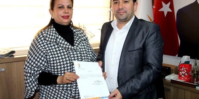 Ak Parti Mezitli Kadın Kolları Başkanlığına Nilgün Aşçı Atandı