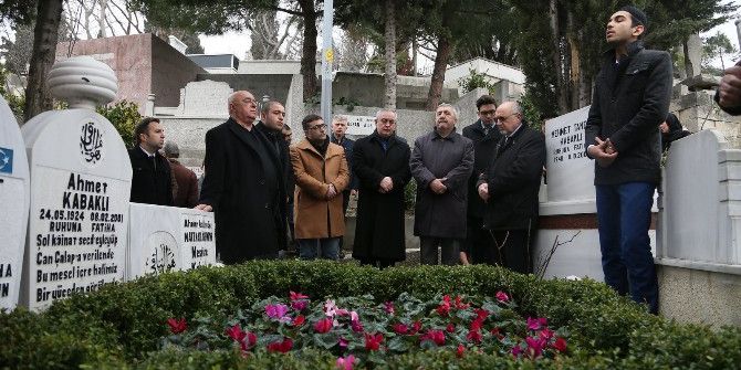 Ahmet Kabaklı Mezarı Başında Anıldı
