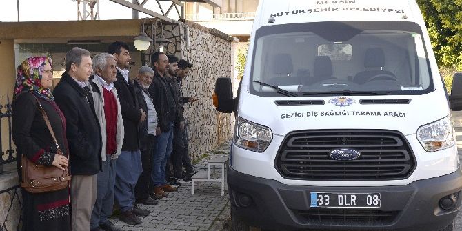 Gezici Diş Sağlığı Aracı Hizmeti Vatandaşın Ayağına Götürüyor