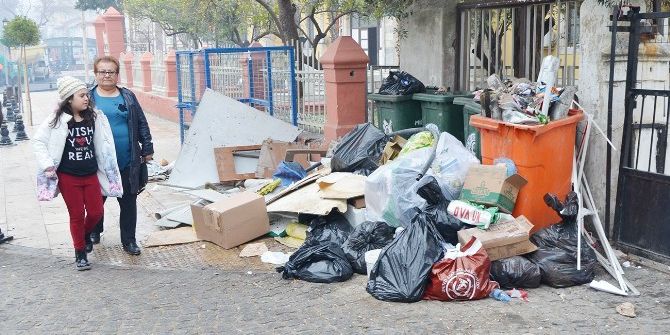 Milas’ın En İşlek Caddesinde Yakışmayan Manzara
