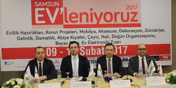 Samsun’da 2017’nin İlk Fuarı “Ev’leniyoruz”
