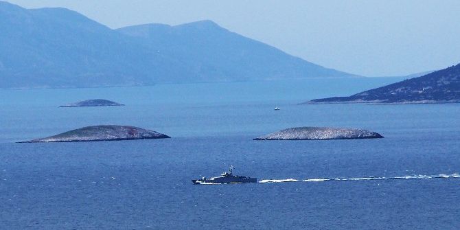 Türk Ve Yunan Botları Burun Buruna Geldi