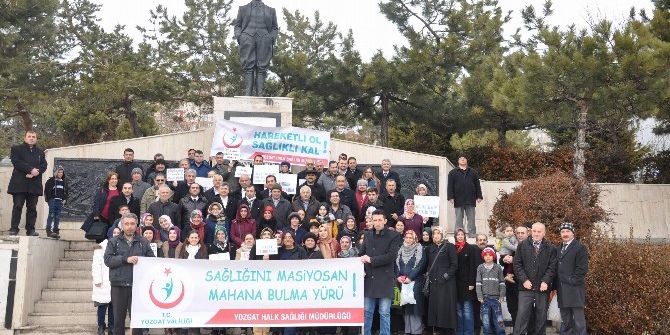 Yozgat Şivesi İle Hazırlanan “Sağlığını Masiyosan Mahana Bulma Yürü” Pankartı Dikkat Çekti