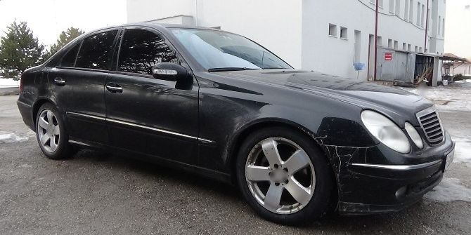 Çankırı’da Kaçak Lüks Araç Yakalandı