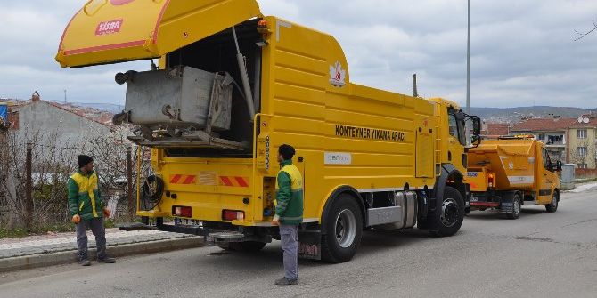 Bozüyük Belediyesi Temizlik İşleri Müdürlüğü Ekiplerinin Faaliyetleri