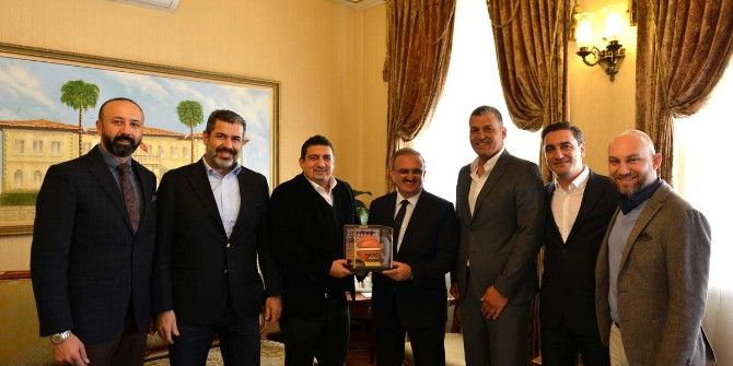 Antalyaspor Basketbol Yönetiminden Vali Karaloğlu’na Ziyaret