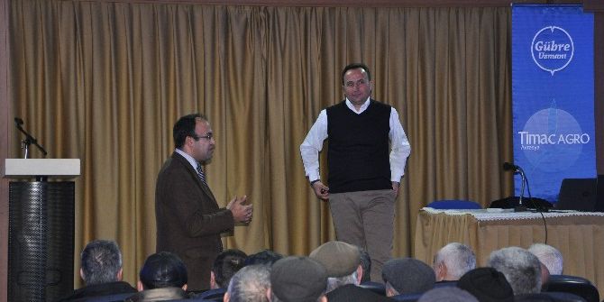Bozüyük’te Çiftçilere Gübreleme Eğitimi Verildi