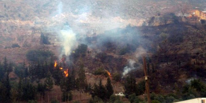İskenderun’da Orman Yangını