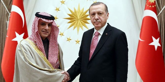 Cumhurbaşkanı Erdoğan, Suudi Arabistan Dışişleri Bakanını Kabul Etti