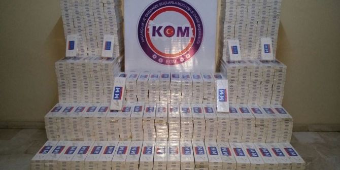 Ordu’da Kaçak Sigara Ve İçki Operasyonu