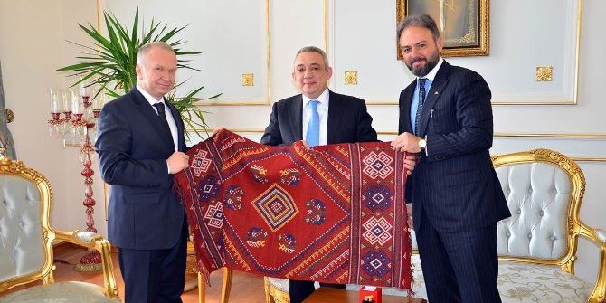 Gürcistan İstanbul Başkonsolosu İrakli Asashvili Tekirdağ’da