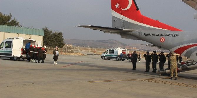 El Bab Şehitleri Memleketlerine Uğurlandı