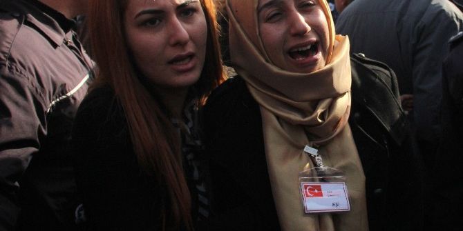 Şehidin 3 Aylık Eşinin Ağıtları Yürekleri Dağladı