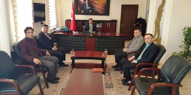 Asp Van İl Müdürü Bozçelik’ten Çaldıran Kaymakamı Dürdar’a Ziyaret