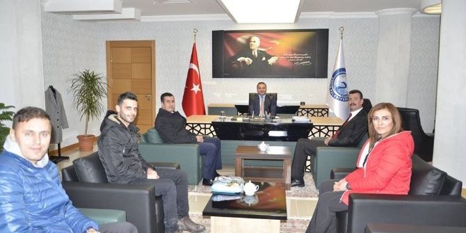 Erciş Belediye Spor Derneği Başkanlığından Belediyeye Ziyaret