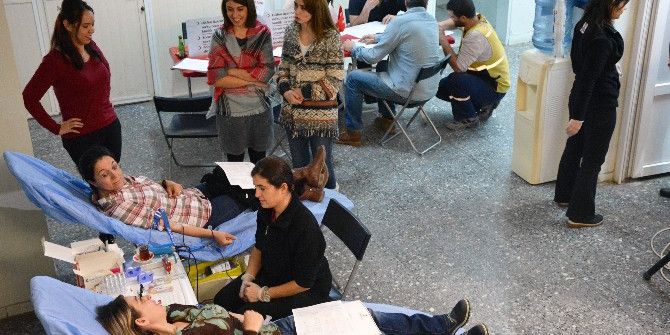 O Şirketten Kan Bağışında Örnek Davranış