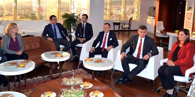 Tbb Başkanı Feyzioğlu’ndan Başkan Çerçioğlu’na Ziyaret