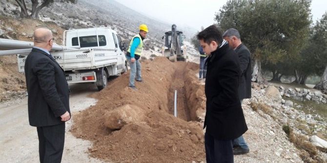 Hıdırağa’ya Yeni İçme Suyu Hattı Döşeniyor