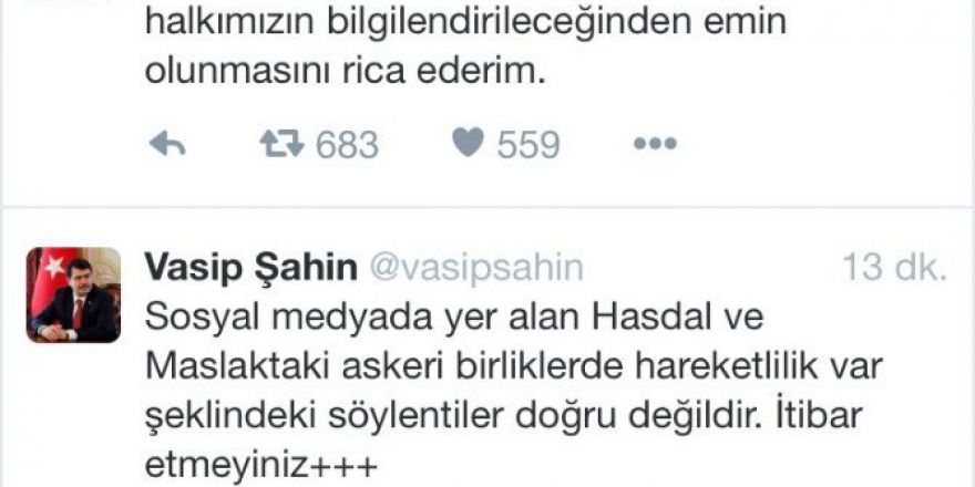 İstanbul Valisi Şahin’den "Askeri Birliklerde Hareketlilik" Açıklaması