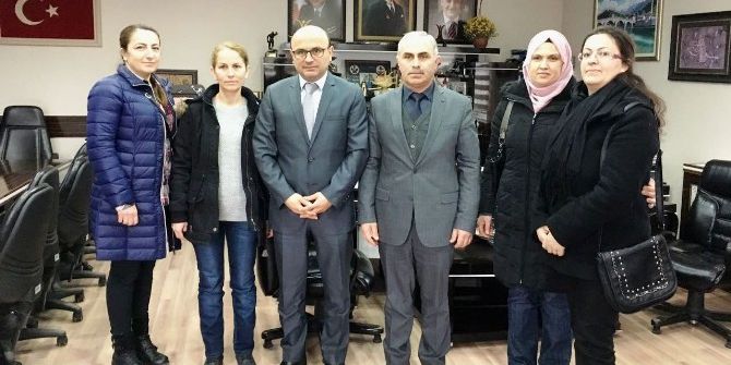 Okul Yönetiminden Oral’a Ziyaret