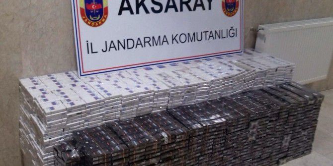 Otobüslerin Bagajlarında 7 Bin 800 Paket Kaçak Sigara Ele Geçirildi