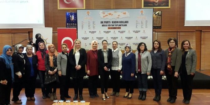 Ak Parti Eskişehir Kadın Kolları Da Bursa’daki Bölge Eğitim Toplantılarına Katıldı