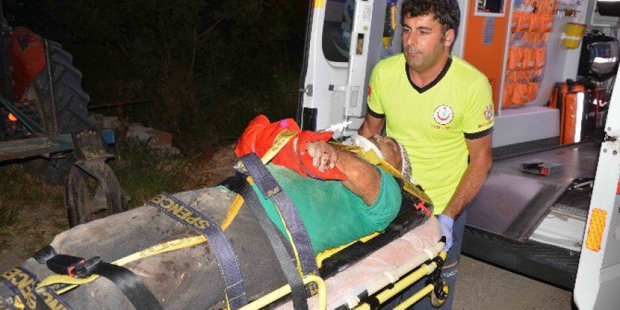 Ortaca’da Traktör, Bisiklete Çarptı; 1 Yaralı