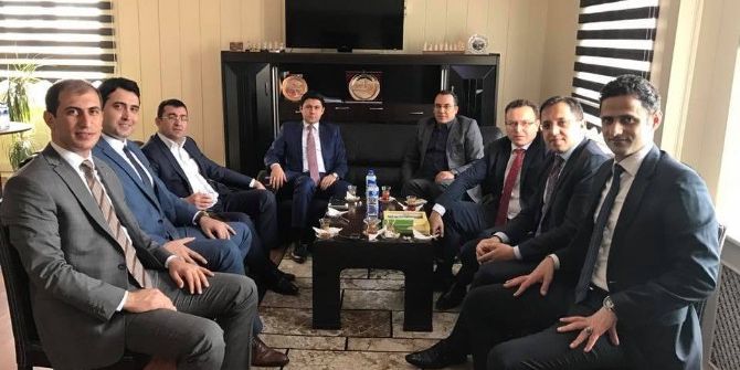 Kaymakamlar Tut İlçesinde Buluştu