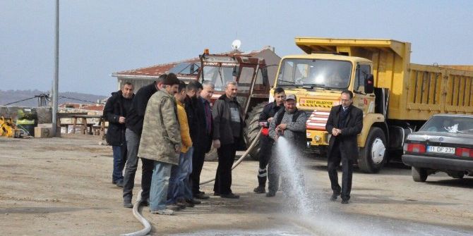 Söğüt Belediyesi Personeline Yangın Ve Kurtarma Eğitimi