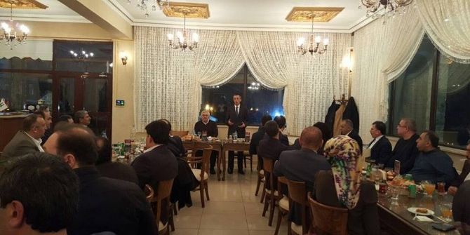 Ak Partide Halef Selef Buluşması