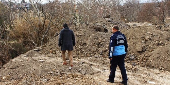 Hatay’da Kaçak Moloz Ve Hafriyat Denetimleri