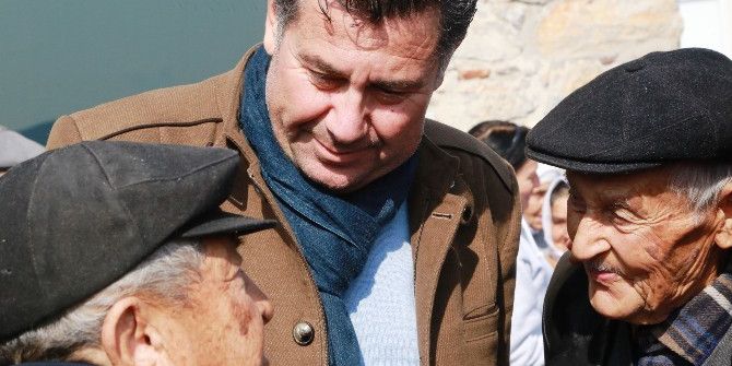 Başkan Kocadon Büyüklerle Buluştu