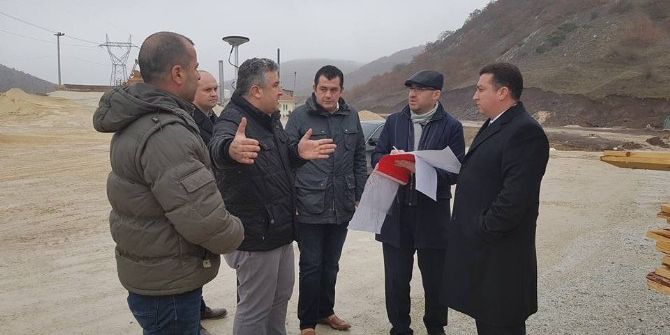 Başkan Bakıcı Çalışma Sahalarını İnceledi