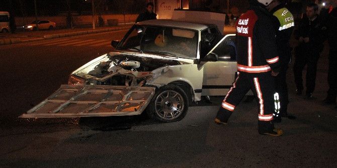 Elazığ’da Trafik Kazası: 1 Yaralı